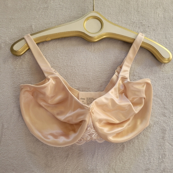 Soma Sensuous Sides 3 Inch Minimizer Bra 34G Nude Beige Soft Cup - Picture 3 of 10